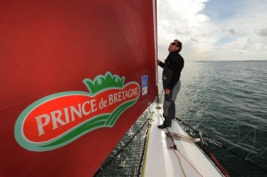 Route du Rhum 2010: Lionel Lemonchois (Prince de Bretagne) est 1er en Multi50