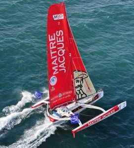 Route du Rhum 2010 : 3ème place pour Loic Fequet sur Multi 50 Maitre Jacques