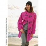 Duffle coat St James femme rose