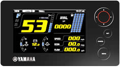 Indicateur LCD Yamaha nuit