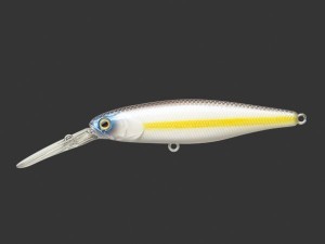 Longbill Minnow - DD Squirrel-79-chartreuse-shad