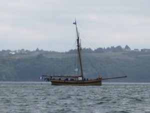 Festival du chant de marins : morutier au Mez Goëlo