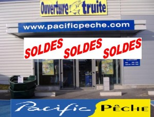 Soldes magasins Pacific Pêche - 18 novremvre 2011 au 30 novembre 2011