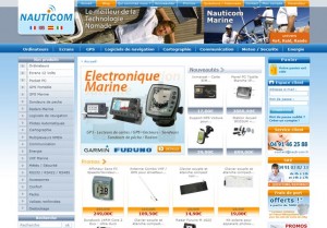 Site web Nauticom: 10% de remise