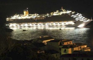 Evacuation passagers échouement Concordia Costa