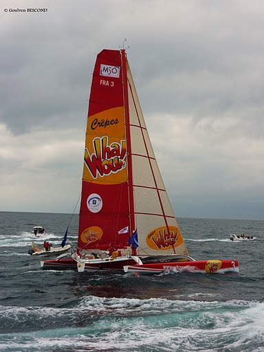 Depart crepes wahou Route du Rhum 2010