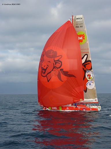 Depart de Bel Route du Rhum 2010