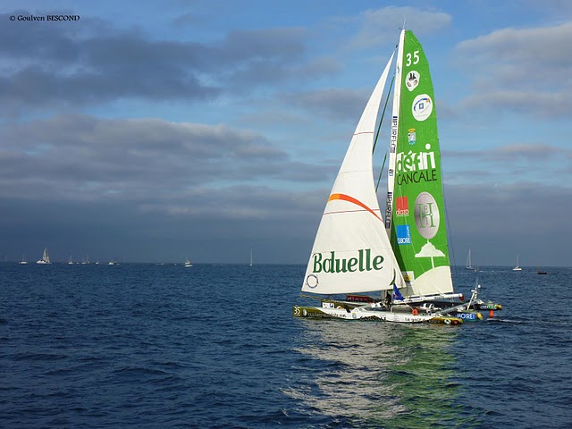 Depart de Bonduelle Route du Rhum 2010