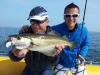Pêche de gros lieus aux glénans avec Eric Sauvage et ses Lowrance HDS 8